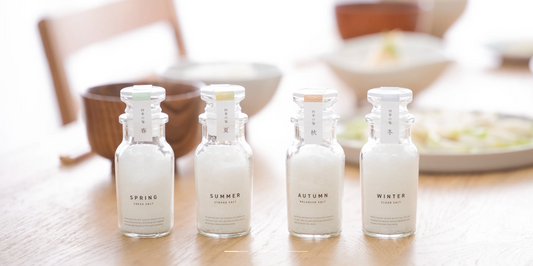 【無添加】山口県産・四季の塩4種セット［春,夏,秋,冬］（BOX付き）