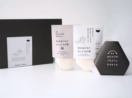 【無添加】山口県産塩 okawari TOKYOセット【ギフトBOX】